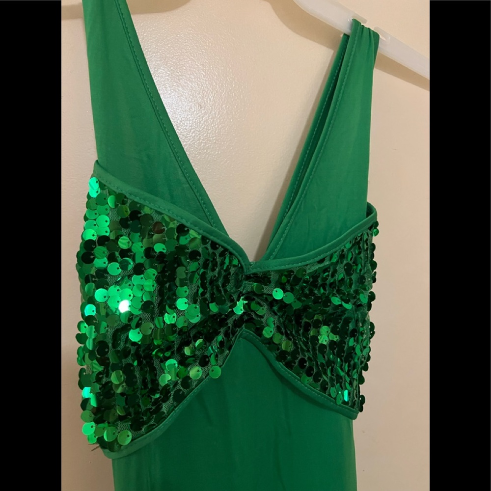 Charade’s Women's Green Sequin Mermaid Costume - NEW - Picture 6 of 13